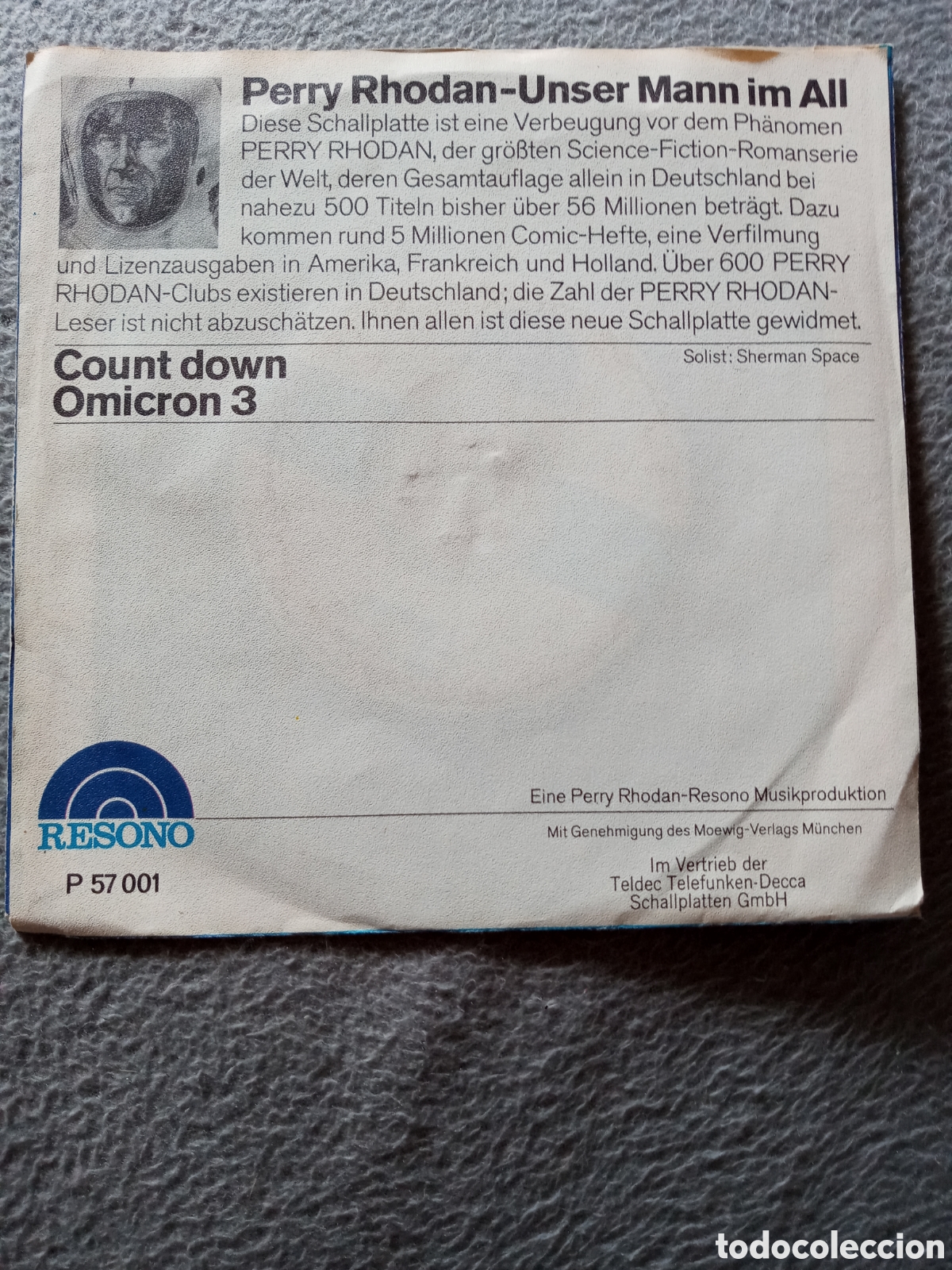 Discos de vinilo: Sherman Space.count down - Foto 2