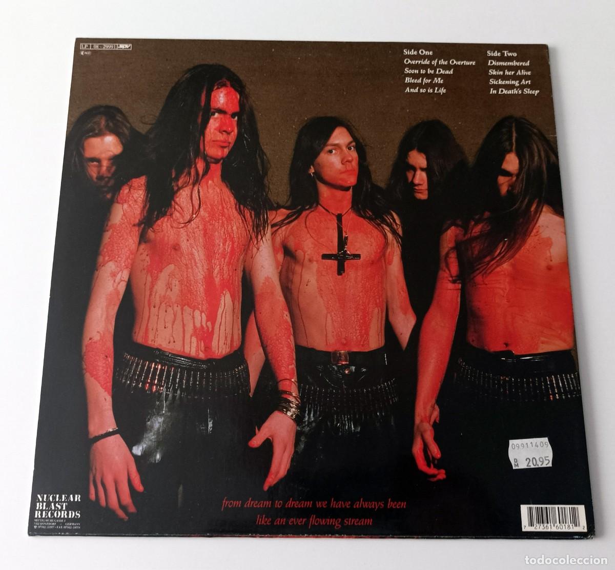 Discos de vinilo: LP DISMEMBER - LIKE AN EVER FLOWING STREAM - Foto 2