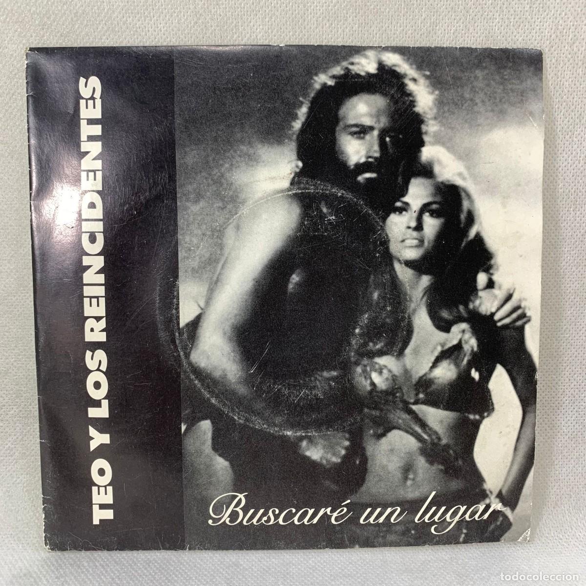 Discos de vinil: SINGLE TEO Y LOS REINCIDENTES - BUSCAR&Eacute; UN LUGAR - ESPA&Ntilde;A - A&Ntilde;O 1989 - PROMO
