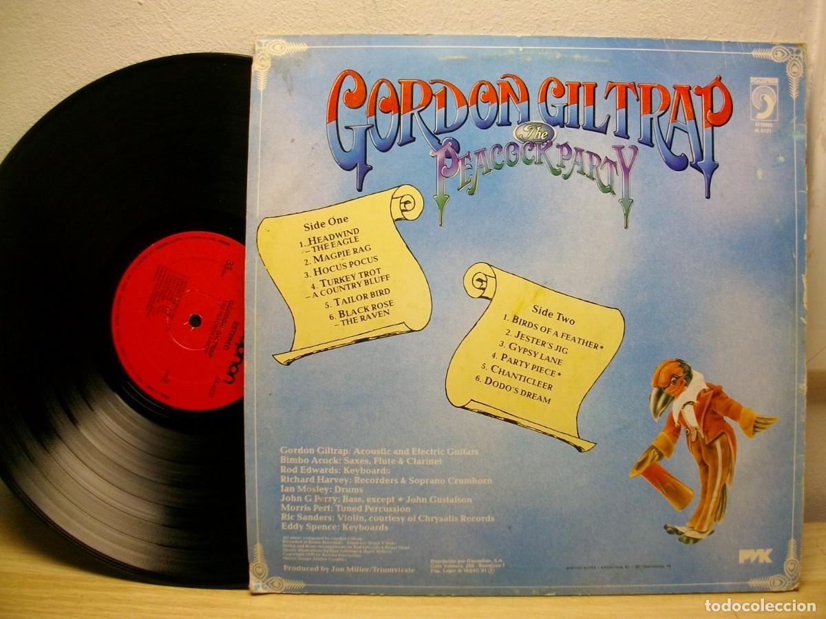 Discos de vinilo: Gordon Giltrap &ndash; The Peacock Party LP - Foto 2