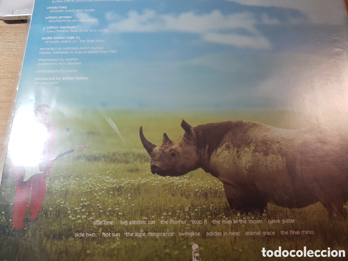 Discos de vinilo: ADRIAN BELEW LONE RHINO COMPONENTE DE KING CRIMSON - Foto 2