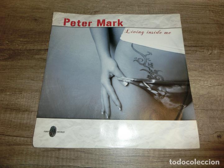 Discos de vinilo: PETER MARK - LIVING INSIDE ME - Foto 1