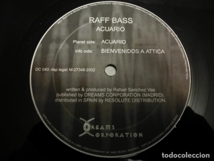 Discos de vinilo: Raff Bass &ndash; Acuario - Foto 3
