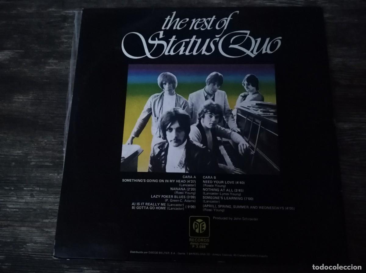 Discos de vinilo: STATUS QUO - The rest... ** LP ESPA&Ntilde;OL 1974 - Foto 2