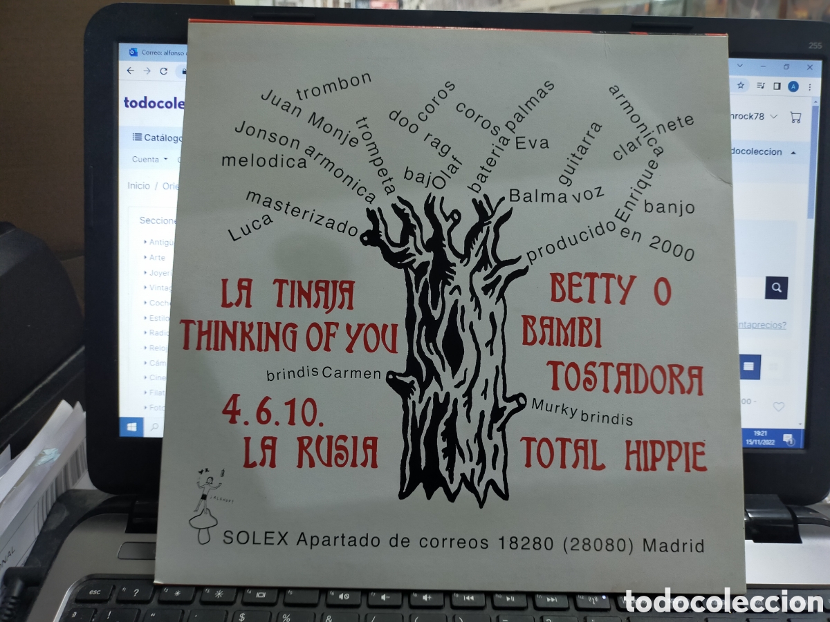 Discos de vinilo: Solex LP 10 Canciones robadas 2000 - Foto 2