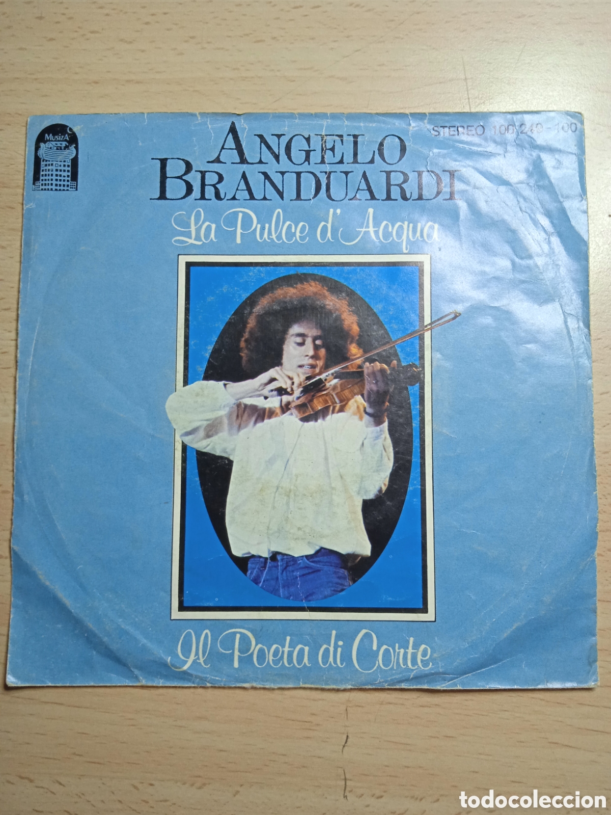 Discos de vinilo: Single 7 &rdquo; &Aacute;ngelo Branduardi.1977.Germany.