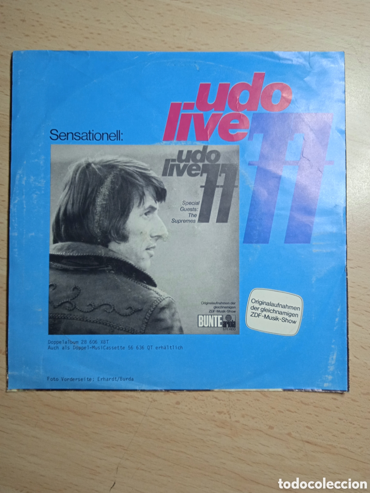 Discos de vinilo: Single 7&rdquo; Udo J&uuml;rgens.germany. - Foto 2