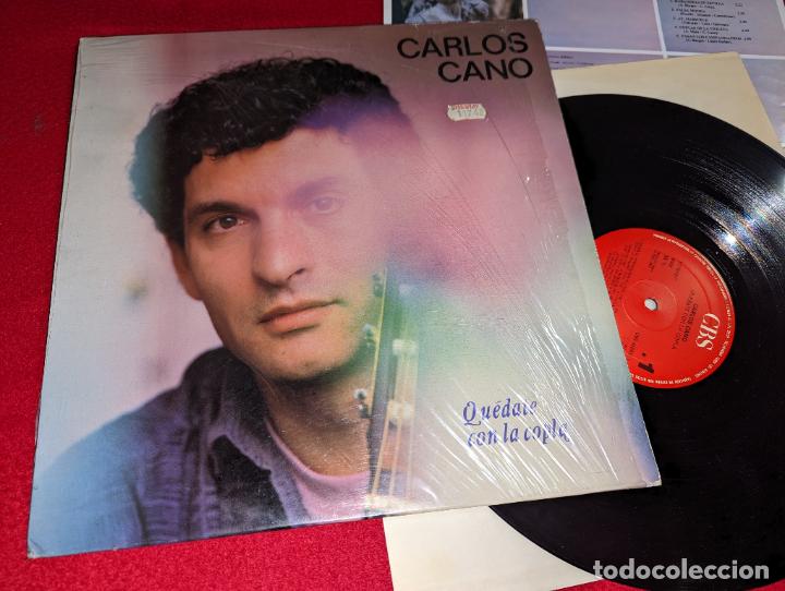 Discos de vinilo: CARLOS CANO Quedate con la copla LP 1987 CBS - Foto 1