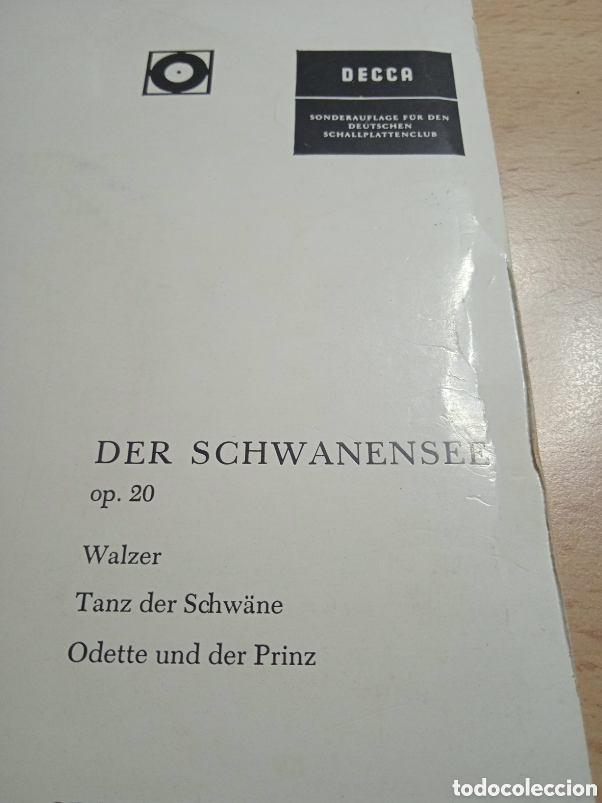 Discos de vinilo: Single 7&rdquo; Peter Tschaikowsky.germany.op20. - Foto 2