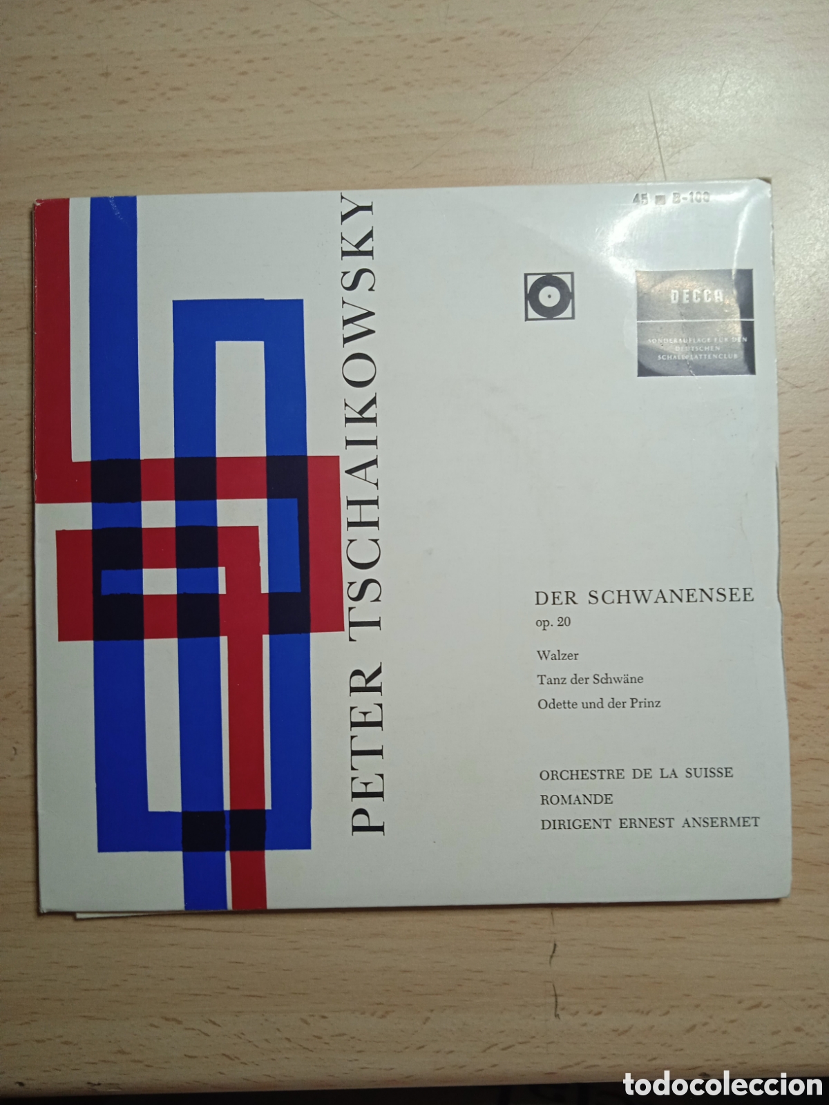 Discos de vinilo: Single 7&rdquo; Peter Tschaikowsky.germany.op20. - Foto 1