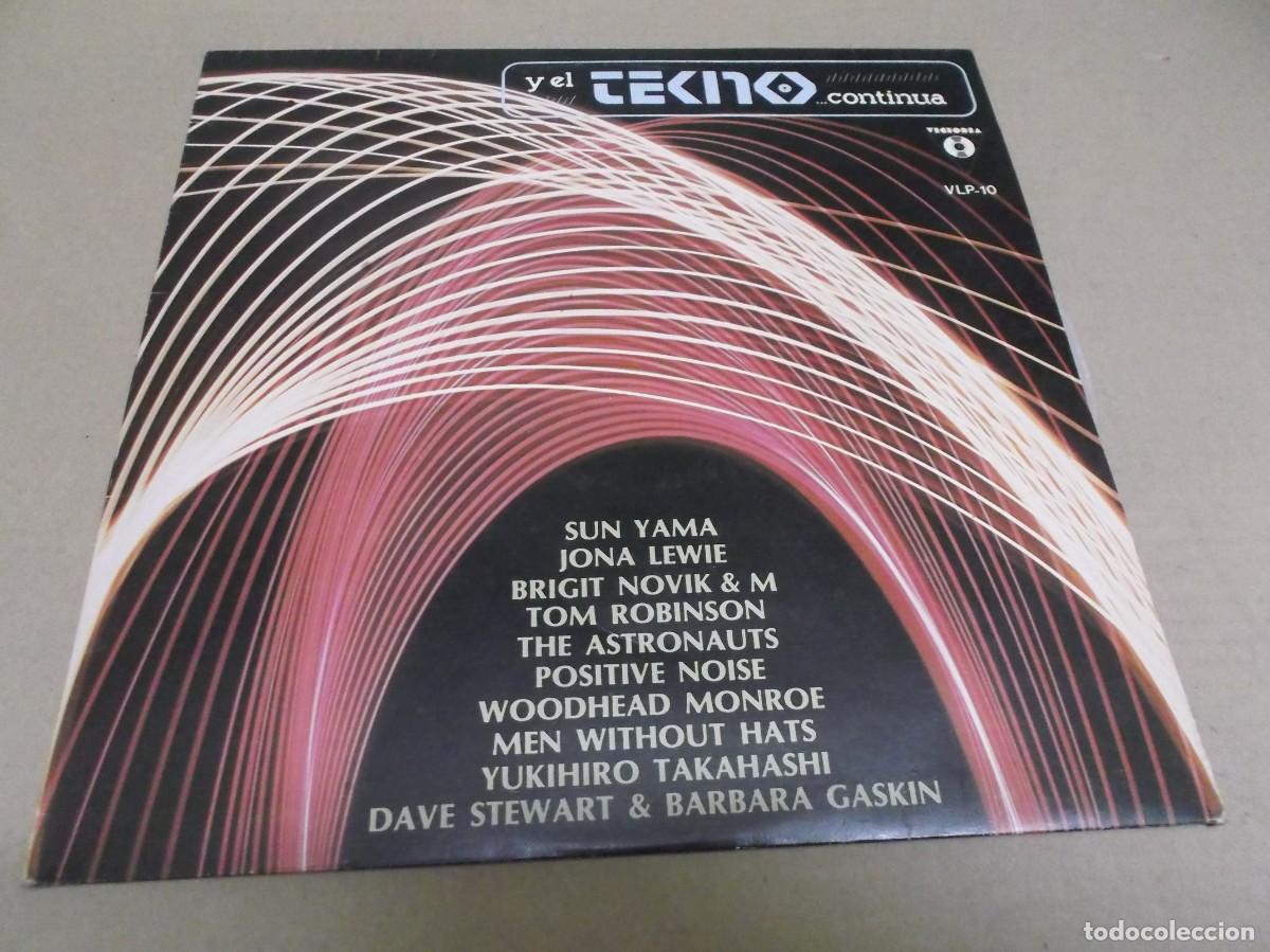 Discos de vinilo: Y EL TECNO CONTINUA (LP) (VER FOTO CONTENIDO COMPLETO) A&Ntilde;O 1982
