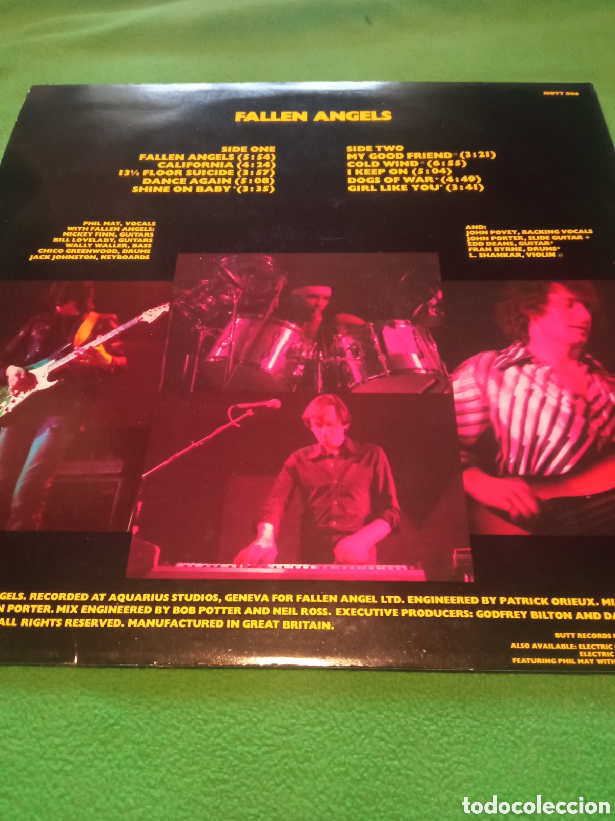 Discos de vinilo: Phil May & Fallen Angels - Same - Foto 2