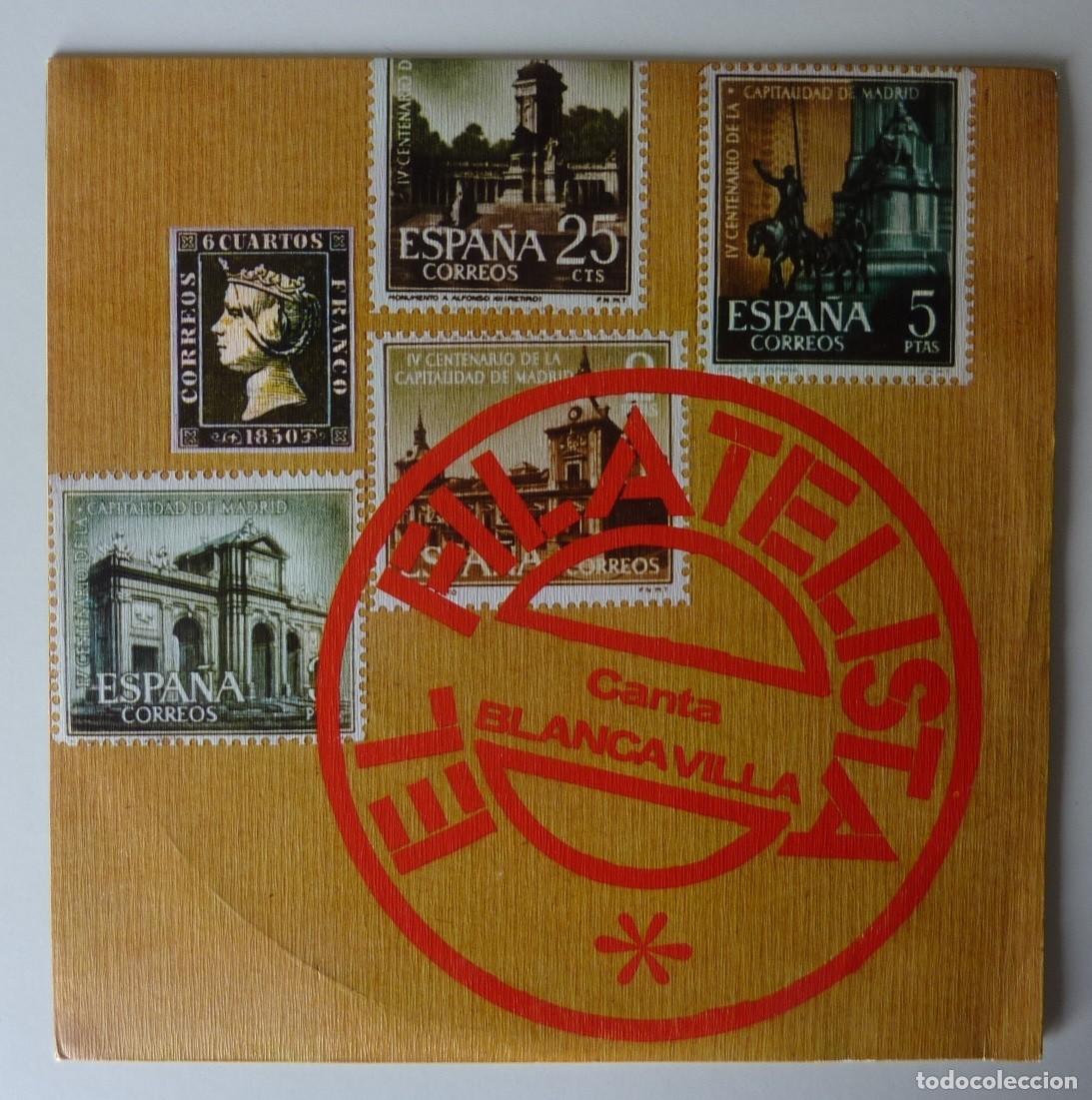 Discos de vinilo: BLANCA VILLA / EL FILATELISTA / 1977 / SINGLE - Foto 1