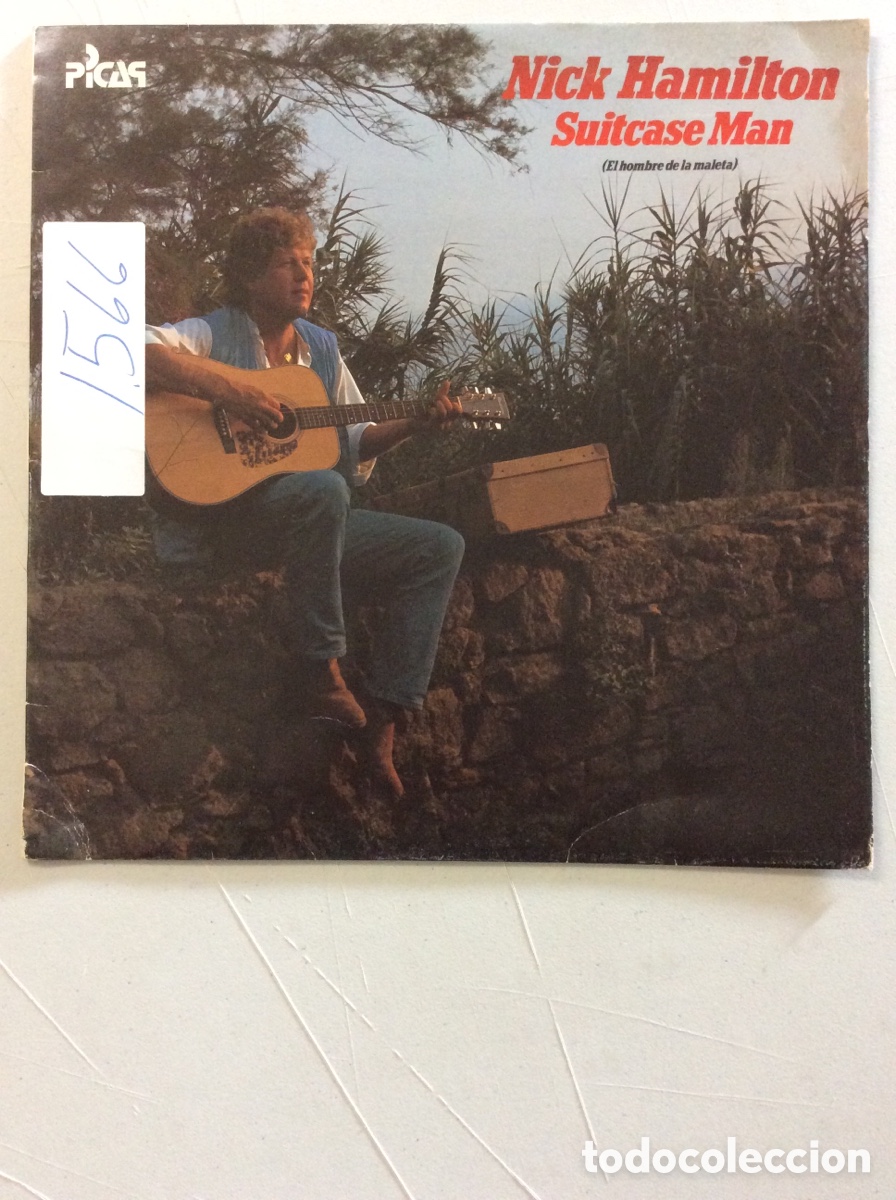 Discos de vinilo: Nick Hamilton. Suitcase Man. - Foto 1
