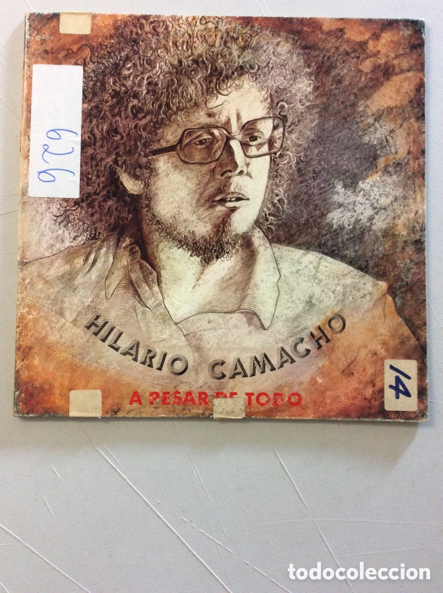 Discos de vinilo: Hilario Camacho. A pesar de todo. - Foto 1