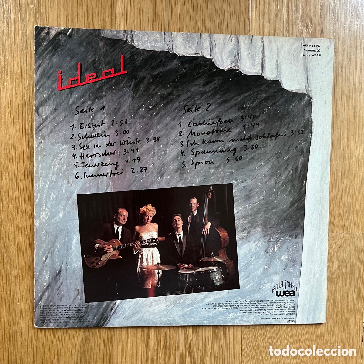 Discos de vinilo: Ideal - Der Ernst Des Lebens - LP - Foto 2