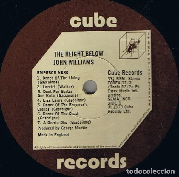 Discos de vinilo: John Williams &ndash; Changes / The Height Below - DOBLE LP 1977 UK -GATEFOLD - Foto 6
