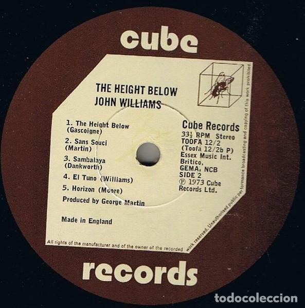 Discos de vinilo: John Williams &ndash; Changes / The Height Below - DOBLE LP 1977 UK -GATEFOLD - Foto 7