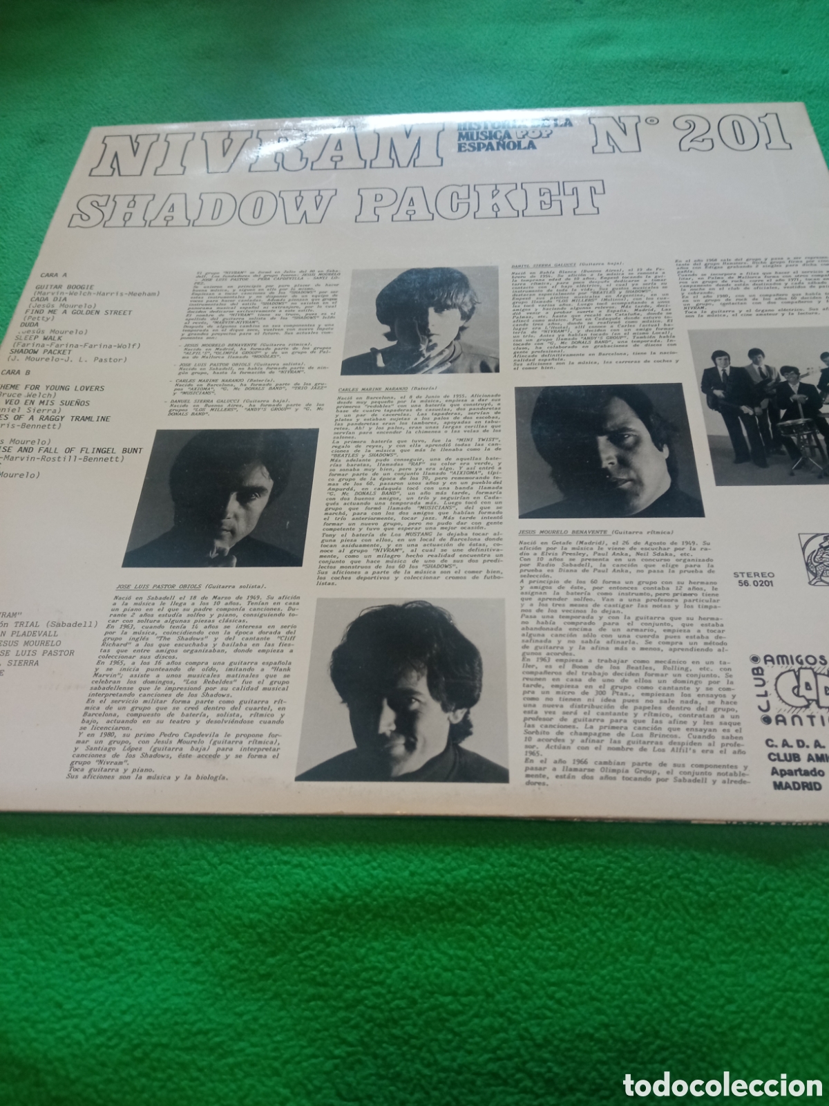 Discos de vinilo: Nivram - Shadow,s packet - Foto 2