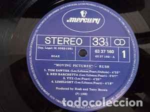 Discos de vinilo: Rush &lrm;&ndash; Moving Pictures - Foto 3
