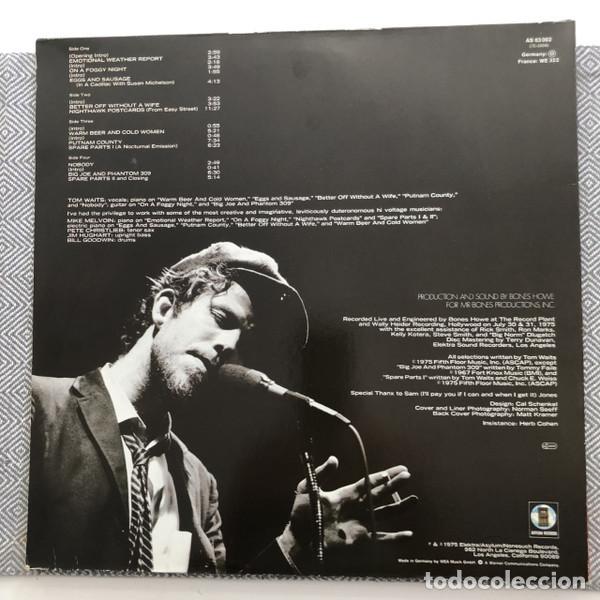 Discos de vinilo: Tom Waits &lrm;&ndash; Nighthawks At The Diner - Foto 2