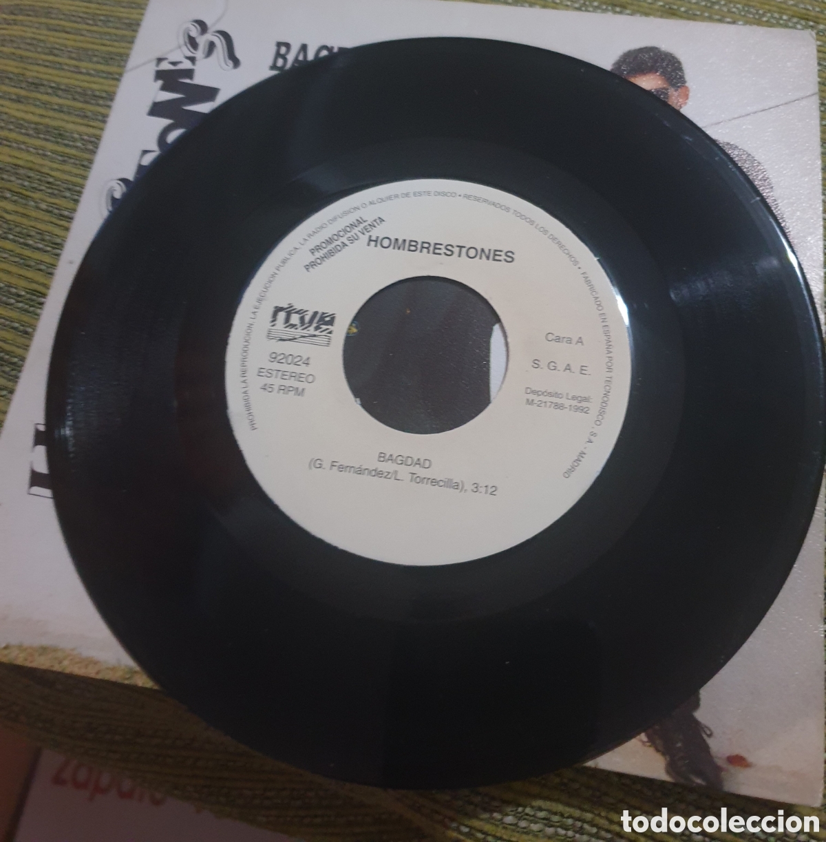 Discos de vinilo: Hombrestones - bagdad - Foto 2