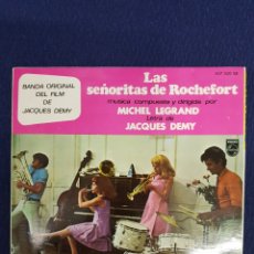 Discos de vinilo: LAS SEÑORITAS DE ROCHEFORT: BANDA SONORA DEL FILM -EP DE 1967 EX/EX OPORTUNIDAD. Lote 375560949