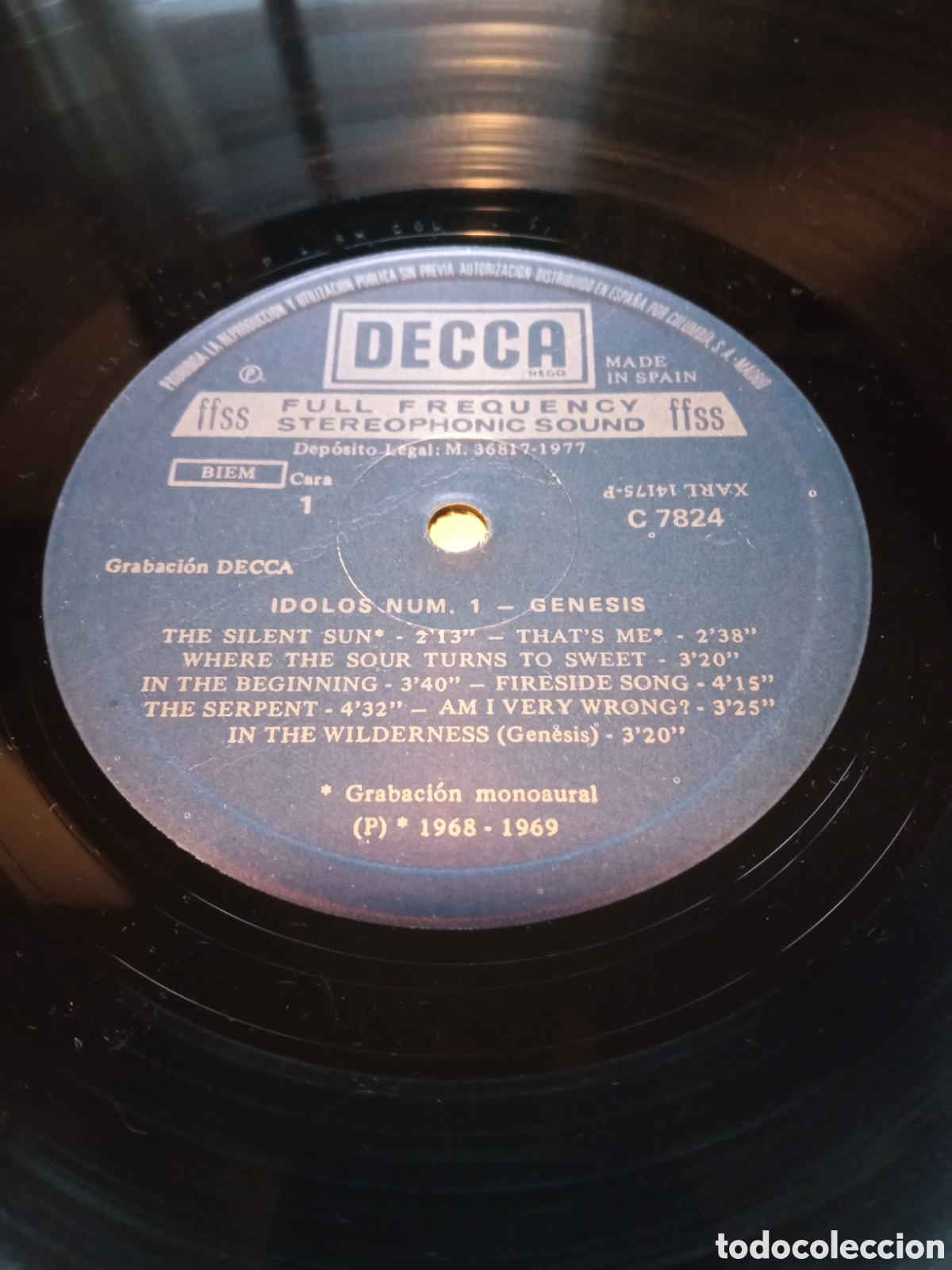 Discos de vinilo: G&eacute;nesis - From G&eacute;nesis to revelation. - Foto 3