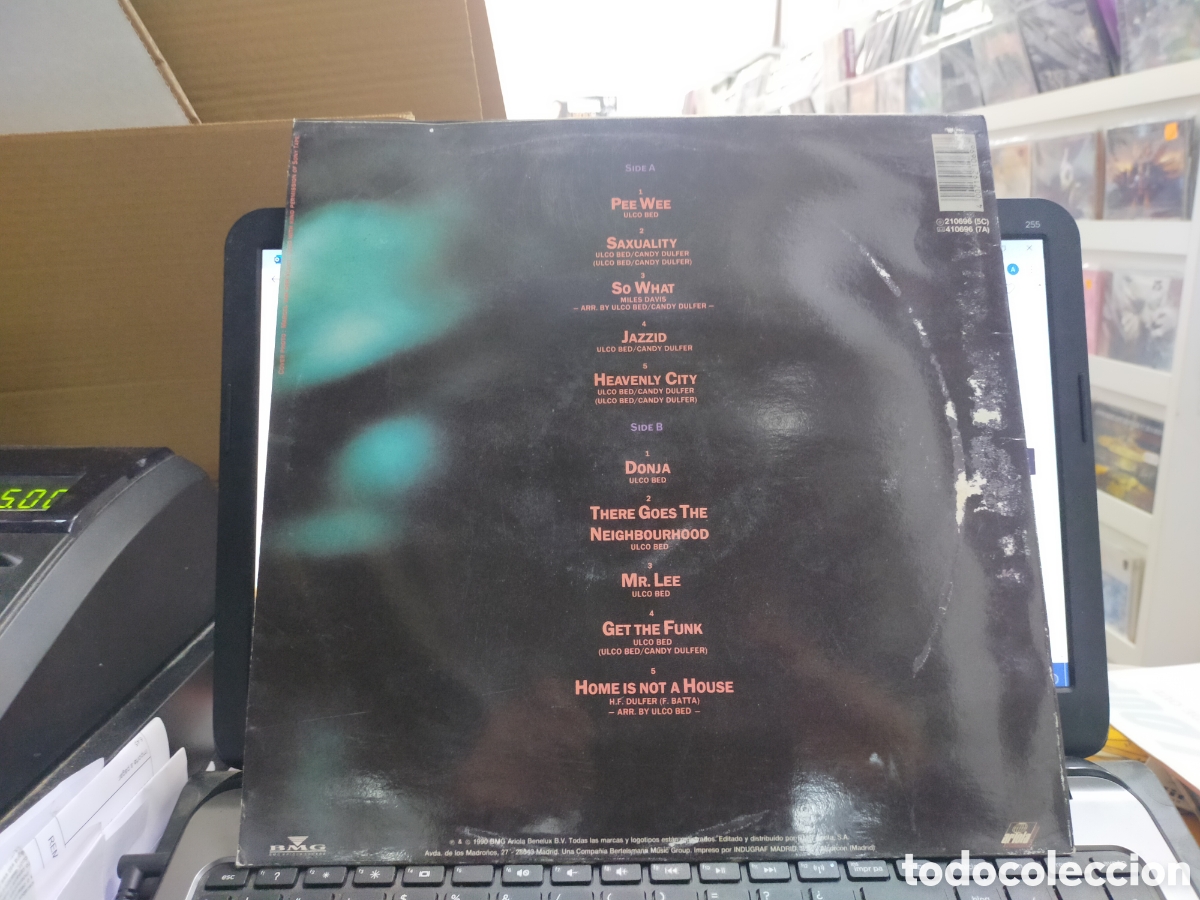 Discos de vinilo: Candy dulfer lp saxuality Espa&ntilde;a 1990 - Foto 2