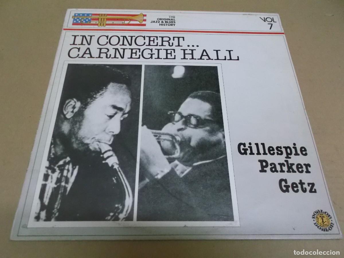 Discos de vinilo: IN CONCERT...CARNEGIE HALL (LP) (VER FOTO CONTENIDO COMPLETO) A&Ntilde;O 1985
