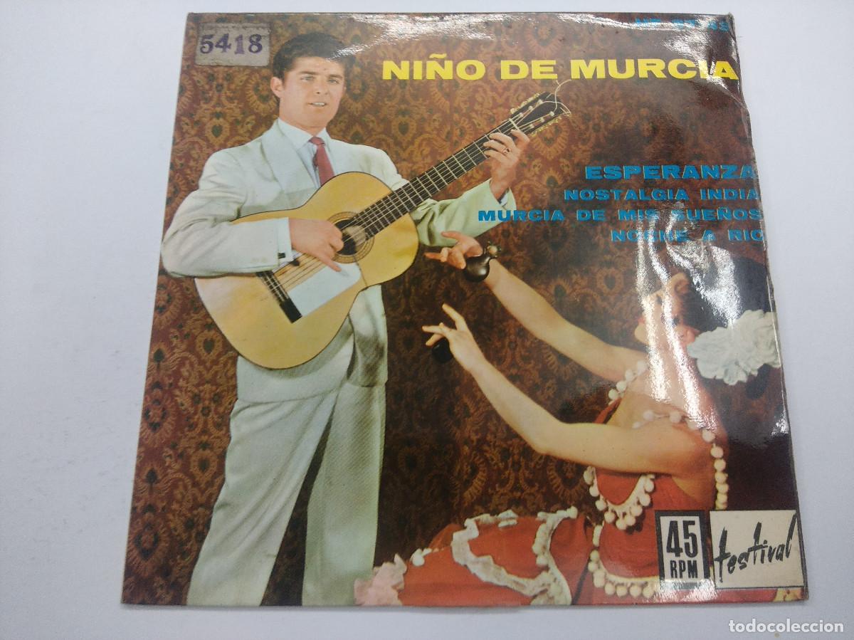Discos de vinilo: NI&Ntilde;O DE MURCIA/ESPERANZA/SINGLE. - Foto 1