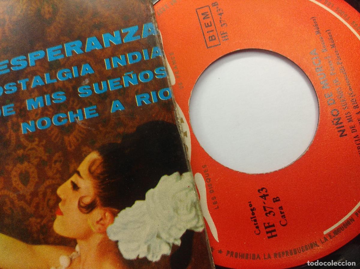 Discos de vinilo: NI&Ntilde;O DE MURCIA/ESPERANZA/SINGLE. - Foto 2