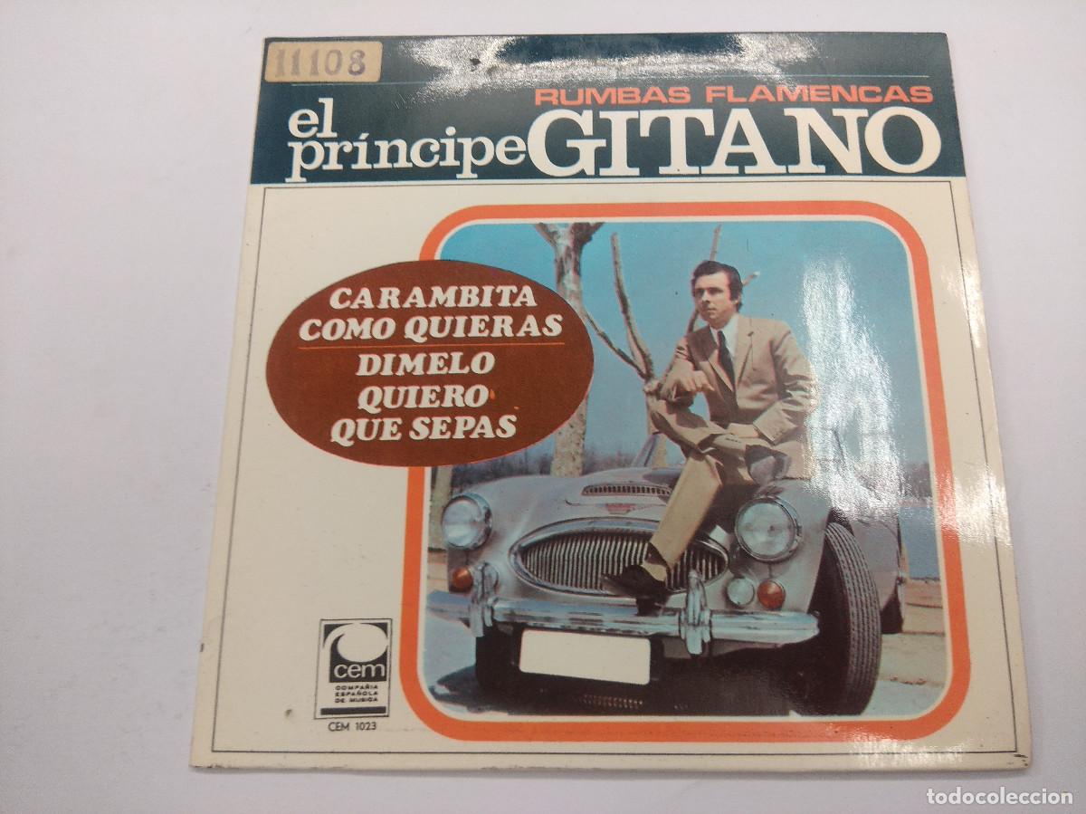Discos de vinilo: EL PRINCIPE GITANO/CARAMBITA/SINGLE. - Foto 1