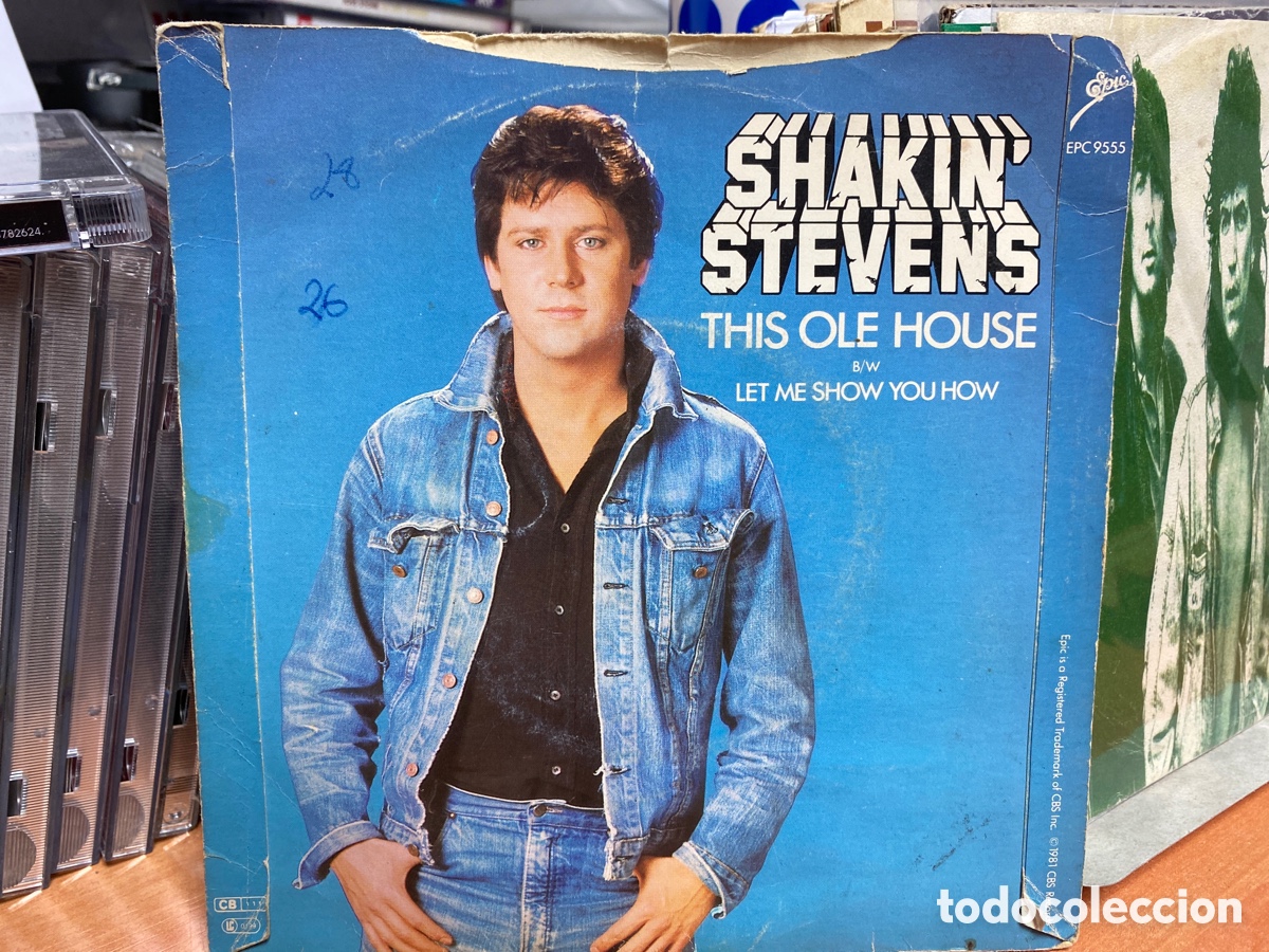 Discos de vinilo: Shakin Stevens &lrm;&ndash; This Ole House (7&rdquo;, Single) Ed. UK - Foto 2