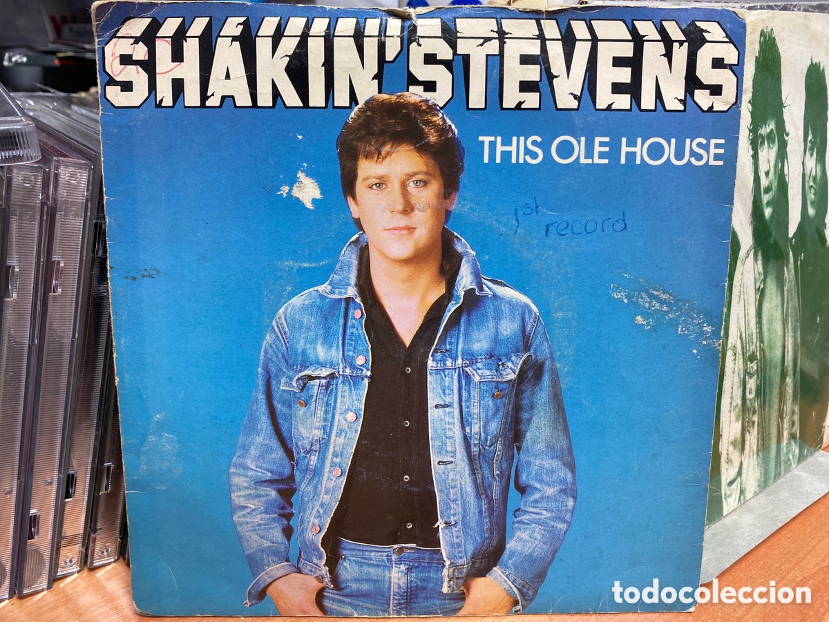 Discos de vinilo: Shakin Stevens &lrm;&ndash; This Ole House (7&rdquo;, Single) Ed. UK - Foto 1