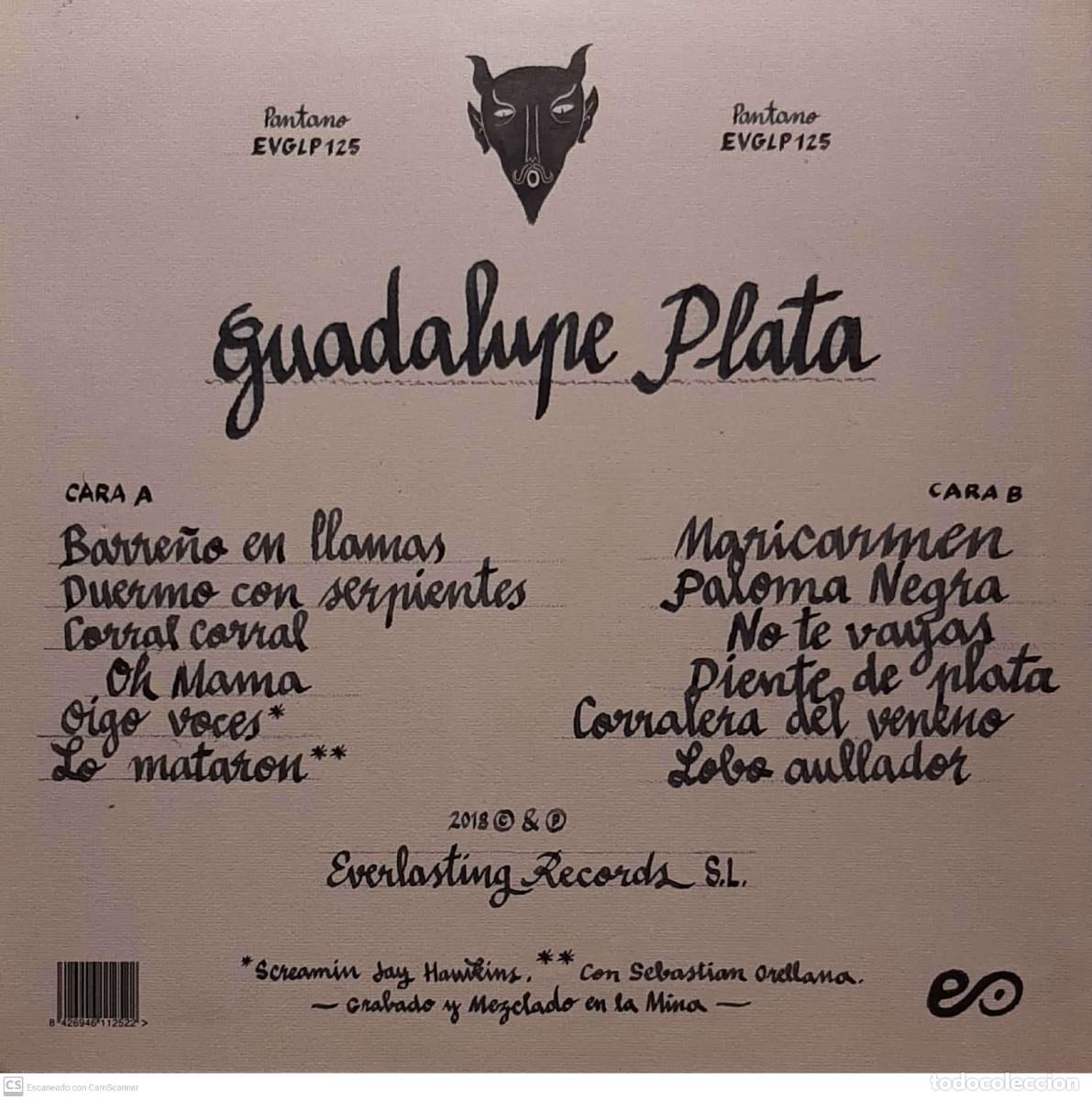 Discos de vinilo: Guadalupe Plata &lrm;&ndash; Guadalupe Plata - Foto 2