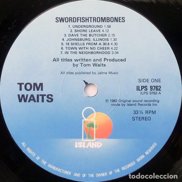 Discos de vinilo: Tom Waits &lrm;&ndash; Swordfishtrombones - Foto 3