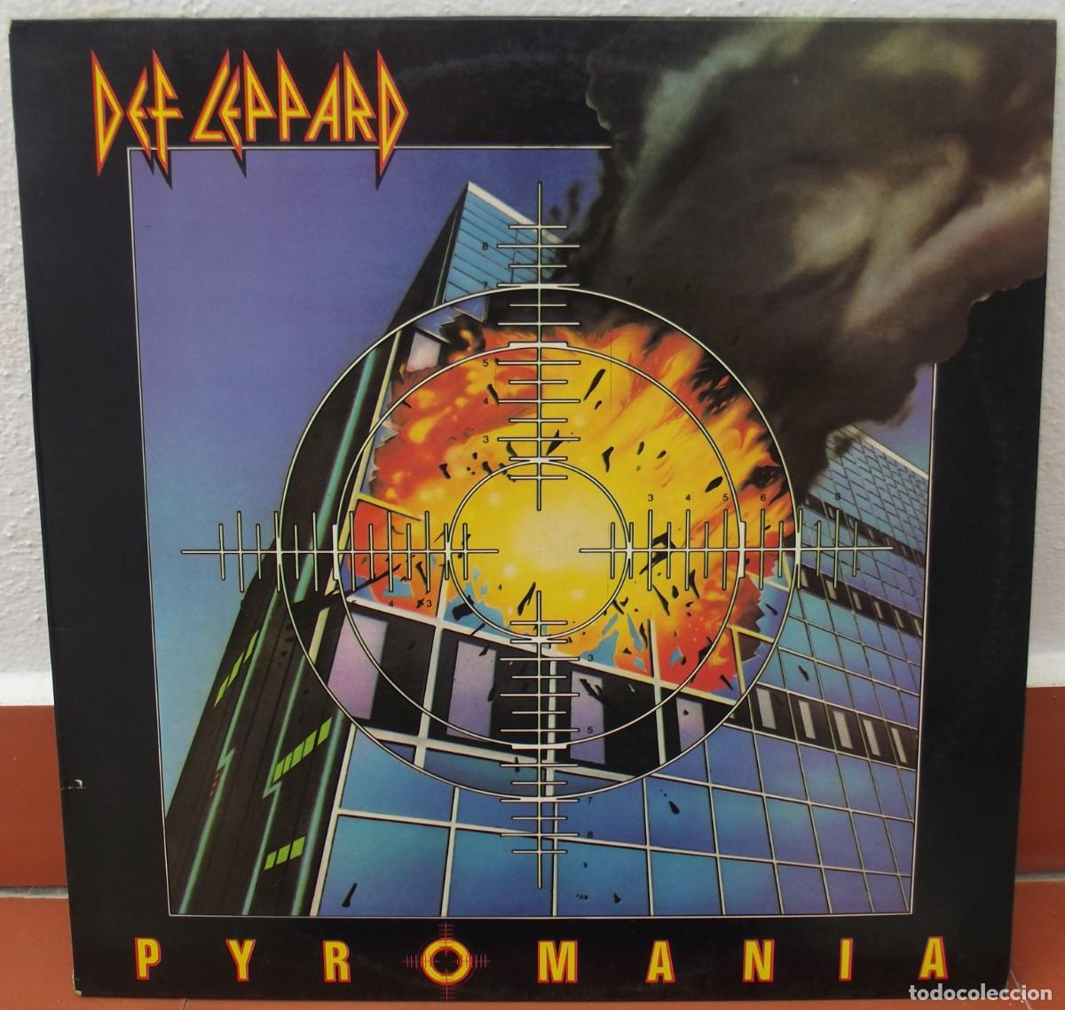 Discos de vinilo: LP Def Leppard Pyromania - Foto 1