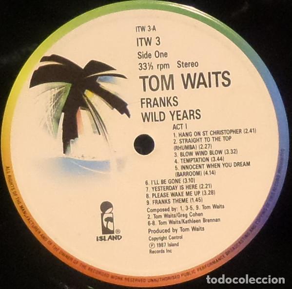 Discos de vinilo: Tom Waits &lrm;&ndash; Franks Wild Years - Foto 3