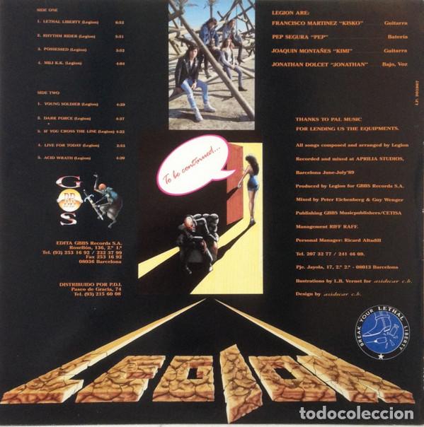 Discos de vinilo: Legion &lrm;&ndash; Lethal Liberty - Foto 2