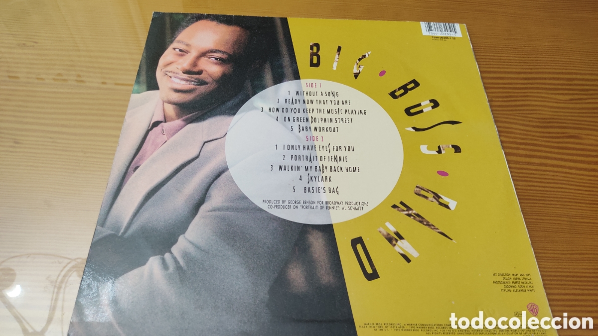Discos de vinilo: Disco vinilo LP de George Benson &rdquo; Big Boss Band &rdquo; Featuring The Count Basic Orchestra - Foto 2