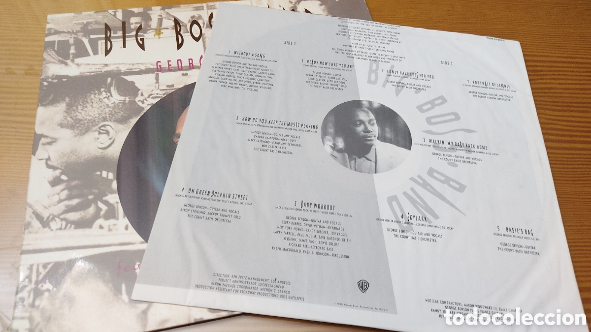 Discos de vinilo: Disco vinilo LP de George Benson &rdquo; Big Boss Band &rdquo; Featuring The Count Basic Orchestra - Foto 3