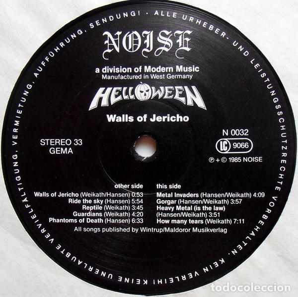 Discos de vinilo: Helloween &lrm;&ndash; Walls Of Jericho - Foto 3