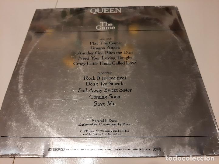 Discos de vinilo: QUEEN -THE GAME- (1980) LP DISCO VINILO - Foto 2