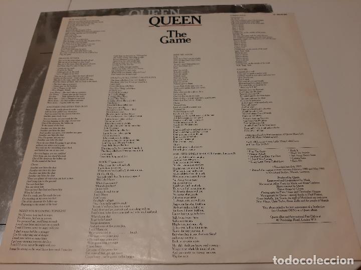 Discos de vinilo: QUEEN -THE GAME- (1980) LP DISCO VINILO - Foto 6