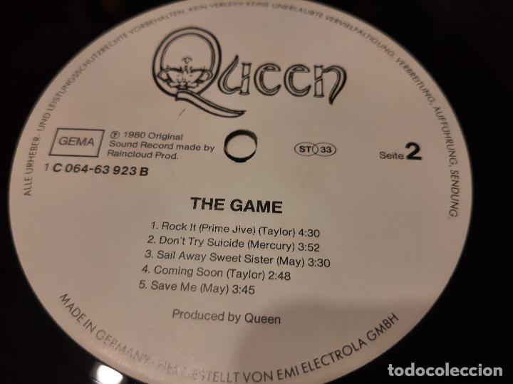Discos de vinilo: QUEEN -THE GAME- (1980) LP DISCO VINILO - Foto 8