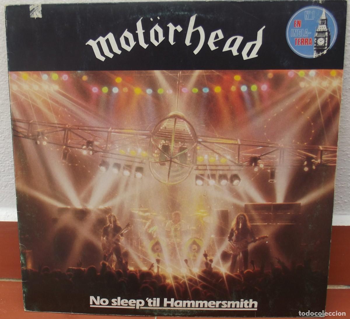 Discos de vinilo: Lp Motorhead No Sleep&acute;till Hammersmith - Foto 1