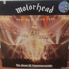 Discos de vinilo: LP MOTORHEAD NO SLEEP´TILL HAMMERSMITH. Lote 375664299