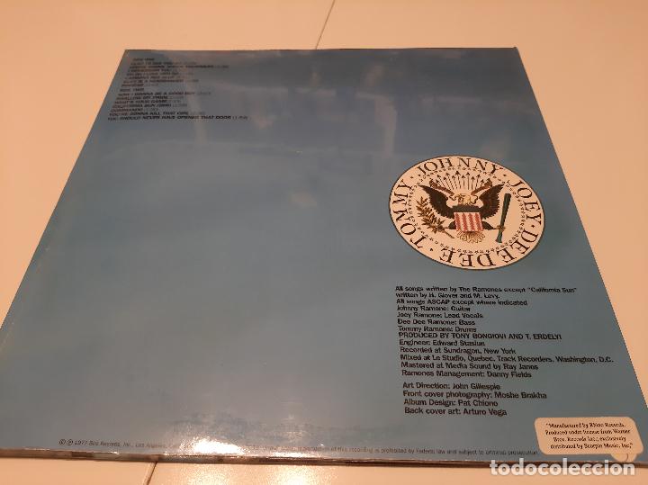 Discos de vinilo: RAMONES -LEAVE HOME- LP DISCO VINILO - Foto 5