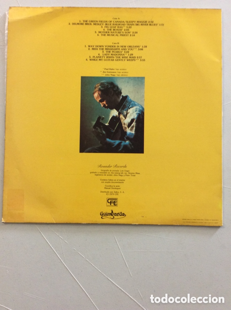 Discos de vinilo: Eric Schoenberg. Acoustic guitar. - Foto 2